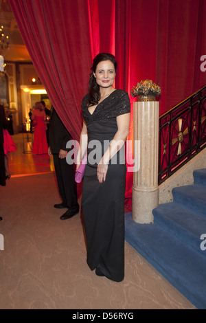 Elisabeth Lanz a 63. Hamburger Presseball presso l'Hotel Kempinski Atlantik. Amburgo, Germania - 21.01.2012 Foto Stock