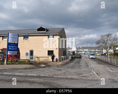 Ingresso principale di Leighton hospital a Crewe Regno Unito Foto Stock