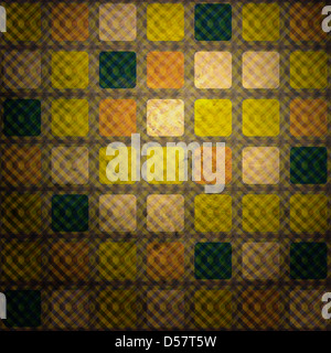 Nuovo sfondo astratto con quadrati arrotondati possono utilizzare come sfondo colorato Foto Stock