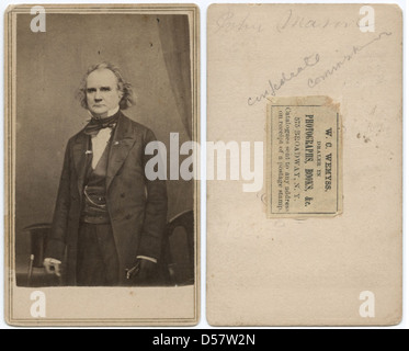 [James Murray Mason, signor Commissario, Confederate States Army] Foto Stock