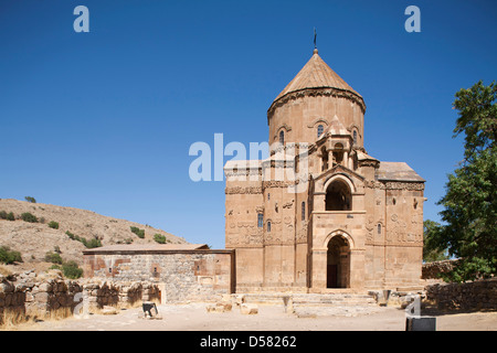 Chiesa di Santa Croce, Cattedrale armena, akdamar island, il lago van, sud-Anatolia orientale, Turchia, Asia Foto Stock