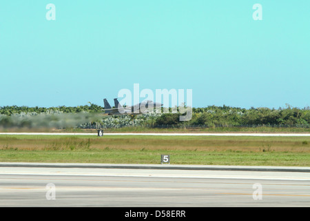 F/A-18 Hornet ,Potenza, guerra ,lotta, fast ,USA, missili, fuoco, attacco ,fighter jet,U.S. Navy, Foto Stock