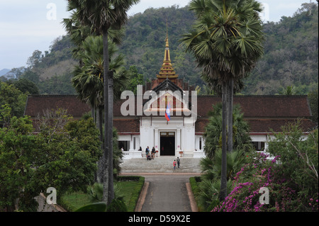 Il Palazzo Reale di Luang Prabang su Laos Foto Stock