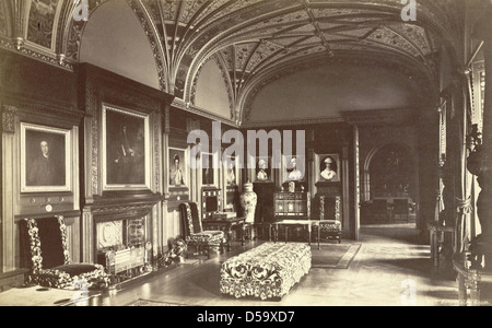 Eaton Hall. Camera Ante-Dining Foto Stock