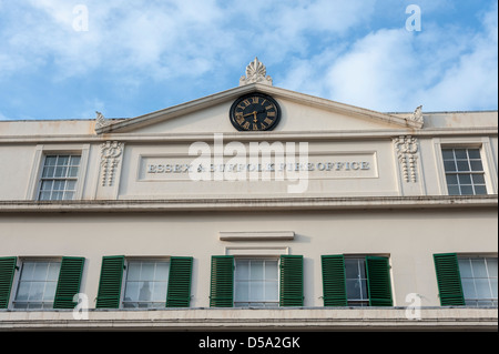 Il vecchio Essex e Suffolk Fire ufficio edificio Colchester Regno Unito Foto Stock