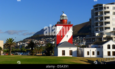Green Point lighthouse, cape town, Sud Africa Foto Stock