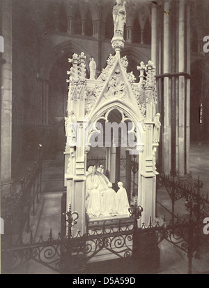 Dean Augusto Duncombe Tomba di York Minster Foto Stock