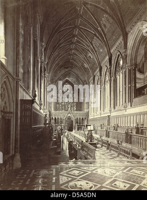 Cambridge. St. John's College, Cappella Foto Stock