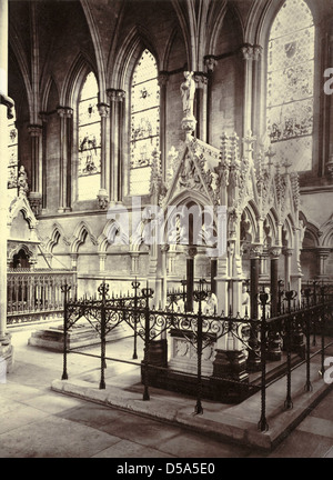 Dean Augusto Duncombe Tomba di York Minster Foto Stock