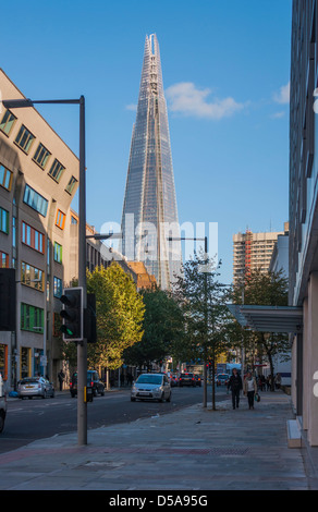 La Shard al tramonto da Renzo Piano. PHILLIP ROBERTS Foto Stock