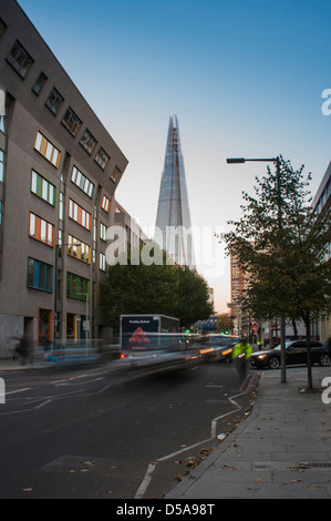 La Shard al tramonto da Renzo Piano. PHILLIP ROBERTS Foto Stock