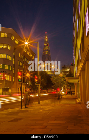 La Shard al tramonto da Renzo Piano. PHILLIP ROBERTS Foto Stock