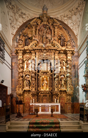 Convento di clausura DI SANTA TERESA DE LAS CARMELITAS DESCALZAS, chiesa SANLUCAR DE BARRANEDA, CADIZ, Spagna Foto Stock