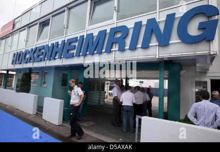 Impressione a Hockenheim circuito di Hockenheim, in Germania, 22 luglio 2010. Il 2010 di Formula 1 Gran Premio di Germania che si svolgerà il 25 luglio. Foto: Jens BUETTNER Foto Stock