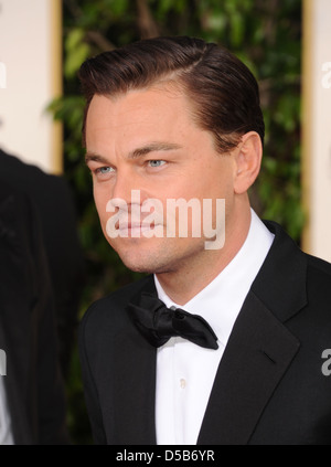 LEONARDO DiCAPRIO noi attore di cinema nel gennaio 2013. Foto di Jeffrey Mayer Foto Stock