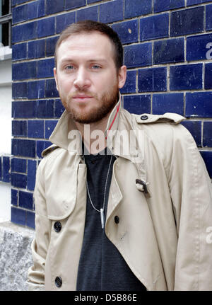 Cantante britannico Ali amore pone durante una chiamata foto di Berlino, Germania, 11 agosto 2010. Il suo album "Amore difficile' sarà rilasciato in Germania il 24 settembre 2010. Foto: Xamax Foto Stock