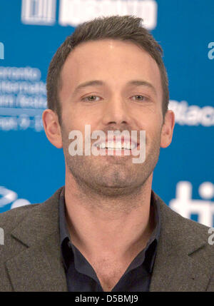 Direttore Ben Affleck assiste la conferenza stampa di 'città' durante il Toronto International Film Festival 2010 all'Hotel Hyatt Regency a Toronto, Canada, 10 settembre 2010. Foto: Hubert Boesl Foto Stock