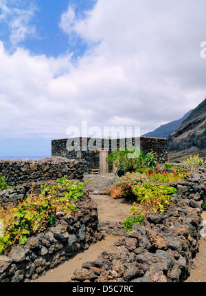 Poblado de la Guinea, El Hierro, Isole Canarie, Spagna Foto Stock