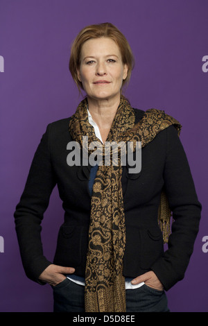 Suzanne von Borsody a photocall ARD TV film 'Der cinese a Lue Boland ristorante a Yu Yuang tea house. Amburgo, Foto Stock