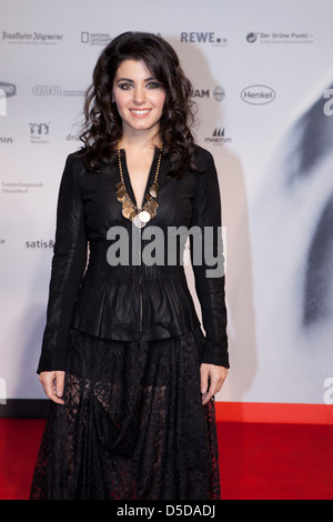 Katie Melua, a 'Deutscher Nachhaltigkeitspreis' award al Maritim Hotel. Duesseldorf, Germania - 04.11.2011 Foto Stock