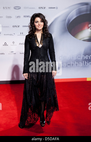 Katie Melua, a 'Deutscher Nachhaltigkeitspreis' award al Maritim Hotel. Duesseldorf, Germania - 04.11.2011 Foto Stock