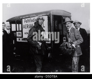 Airmail pilota Max Miller e Benjamin Lipsner Foto Stock