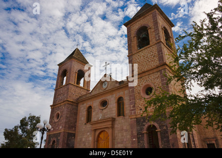 Santa Misa Cattedrale, La Paz, Baja California, Messico Foto Stock