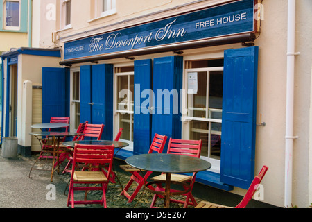 La Devonport Inn, Kingsand, Cornwall, Inghilterra Foto Stock