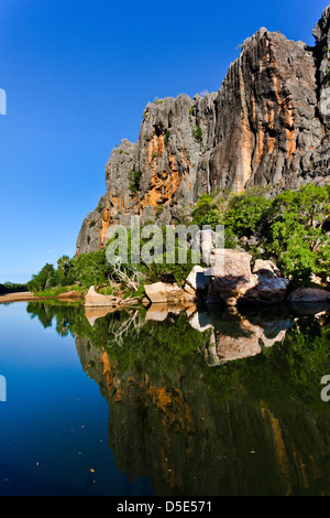 Western Australia, Kimberley, Windjana Gorge National Park Foto Stock