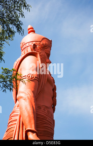 Signore Hanuman statua al tempio Jakhoo, Jakhoo Hill, Shimla, Himachal Pradesh, India Foto Stock