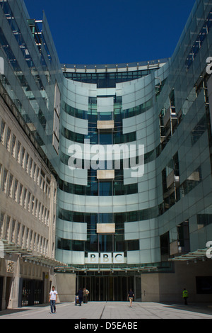 Nuova BBC Broadcasting House, Londra Foto Stock