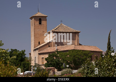 La chiesa Iglesia del Salvador, Granada, Andalusia, Spagna, Europa Foto Stock