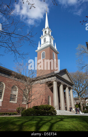 La Chiesa Commemorativa al terzo centenario Theatre, la Harvard University di Cambridge - Boston, Massachusetts Foto Stock