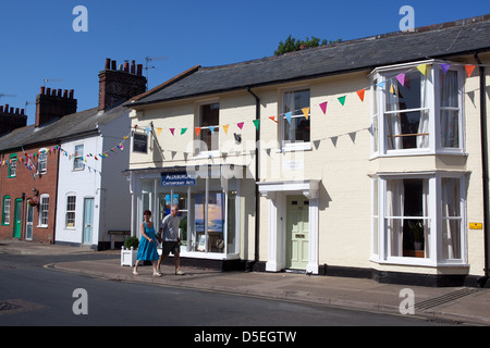 Hight Street Aldeburgh Foto Stock