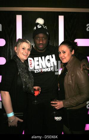 Telford, Regno Unito. Il 30 marzo 2013. Lethal Bizzle Perfoming al club di schiacciare a Telford, West Midlands, Regno Unito. Foto Stock