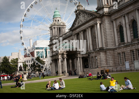 Municipio di Belfast, Irlanda del Nord. Foto Stock