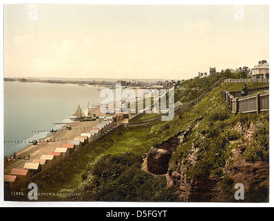 [East Cliff, Felixstowe, Inghilterra] (LOC) Foto Stock