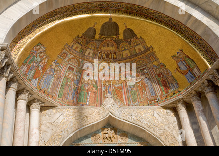 Basilica Cattedrale di San Marco, Venezia, Italia Foto Stock