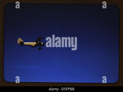 Antenna rimorchiatore, che traina gli alianti per i piloti marittimi in formazione al di fuori del campo di pagina, Parris Island, S.C. (LOC) Foto Stock