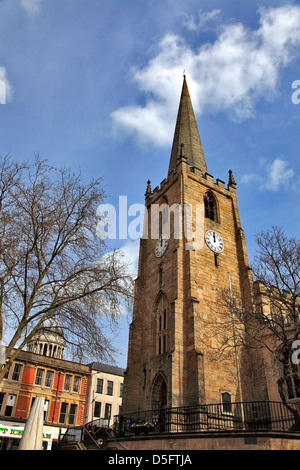 Chiesa di St Peters, Nottingham City Centre, Nottinghamshire, England, Regno Unito Foto Stock