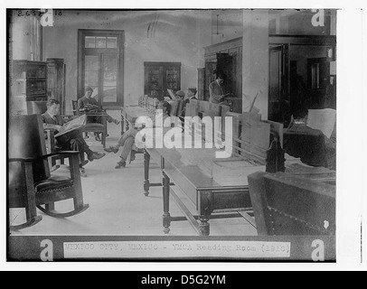 YMCA Sala Lettura, Città del Messico, Messico (LOC) Foto Stock