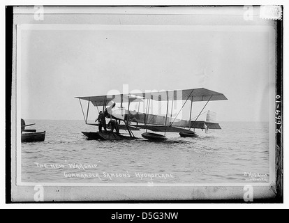 Il nuovo "nave da guerra" - Comandante Sansone's idrovolante (LOC) Foto Stock