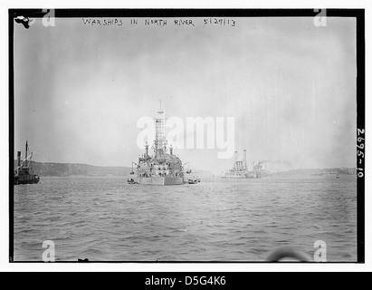 Navi da guerra nel nord del fiume [Cuba] (LOC) Foto Stock