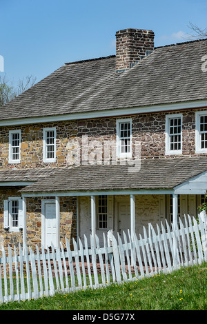 Daniel Boone Homestead, Birdsboro, Pennsylvania, STATI UNITI D'AMERICA Foto Stock