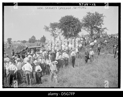 Gen. Falcetti il carrello, Gettysburg (LOC) Foto Stock