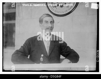 Thos. D. Edwards, Consul a Juarez (LOC) Foto Stock