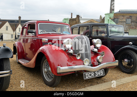 1938 Triumph Dolomite classic car Foto Stock