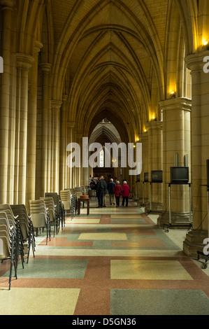 Interno di Truro della cattedrale in stile vittoriano. Foto di Julie Edwards Foto Stock