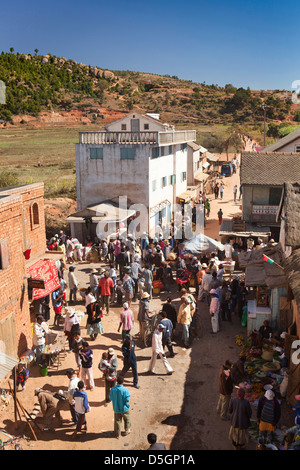 Madagascar, Ambatofosy, mercato locale nel centro della città Foto Stock