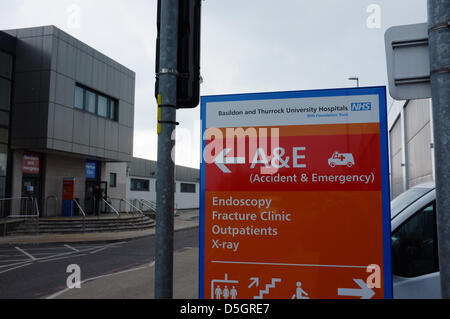 Basildon and Thurrock University Hospitals NHS Foundation Trust Foto Stock